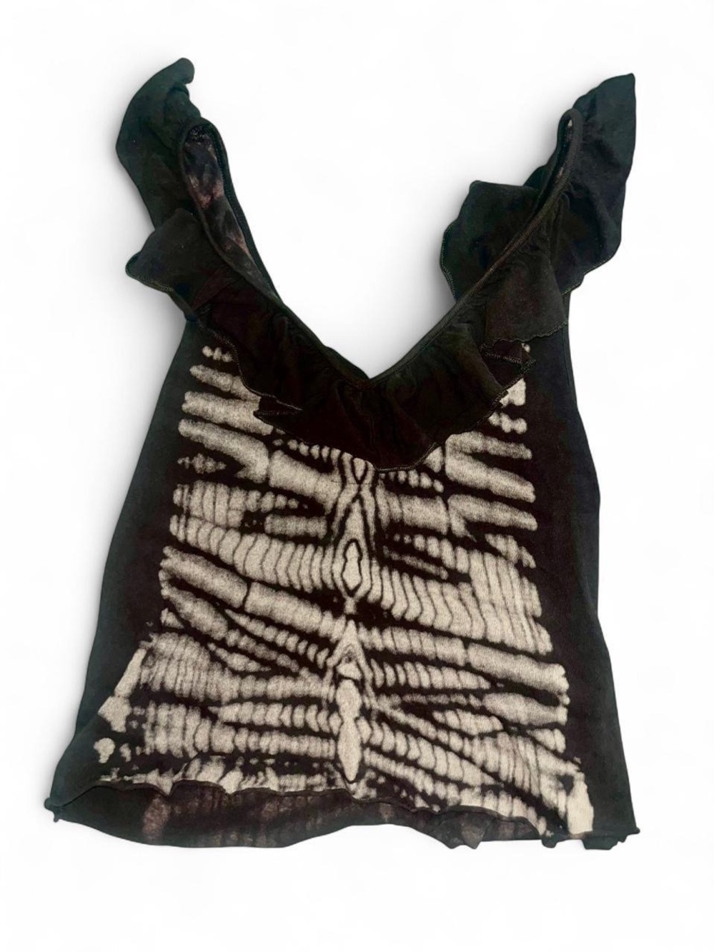 Tie-Dye Ruffle Top - Picture 2 of 3